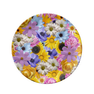 Bright Colours Plates | Zazzle.co.uk