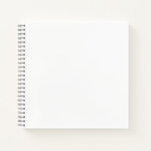 Custom 21.6 cm x 21.6 cm (8.5" x 8.5") Spiral Notebook