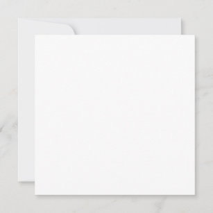 Flat Invitation, Size: 13.3 cm x 13.3 cm, Paper: Matte, Envelopes: White
