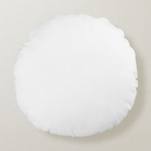 Custom Brushed Polyester Round throw cushion 41 cm