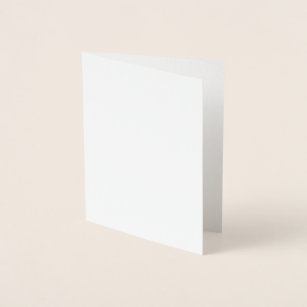 Small (10.8 x 14 cm) Foil Card