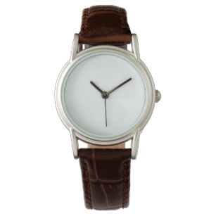 Classic Brown Leather Watch