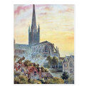 Old Postcard - Norwich Cathedral, Norfolk
