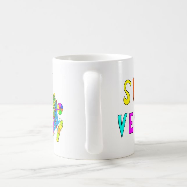 SVE custom team building mug -- Dream bold-rainbow (Handle)
