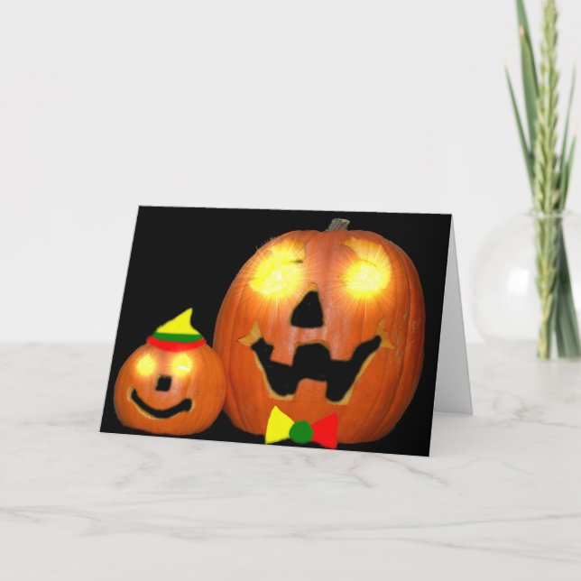 Sveikiname su Halloween Lithuanian Card (Front)
