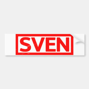 Sven Stamp Bumper Sticker