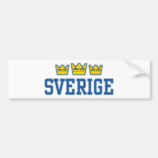 Sverige Bumper Sticker