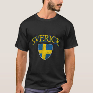 Sverige Flag Of Sweden T-Shirt