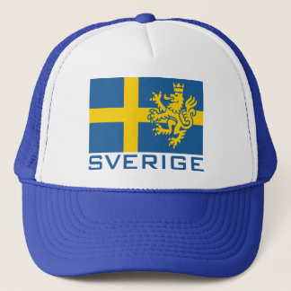 Sverige Flag Trucker Hat