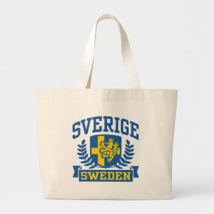 Sverige Large Tote Bag