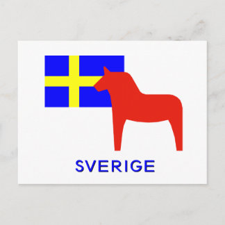 Sverige Postcard