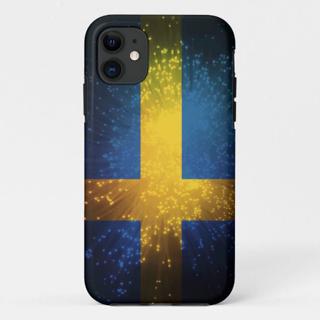 Sverige; Sweden Flag Case-Mate iPhone Case (Back)