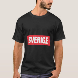Sverige Sweden Swedish Dala Horse Dalecarlian Hors T-Shirt