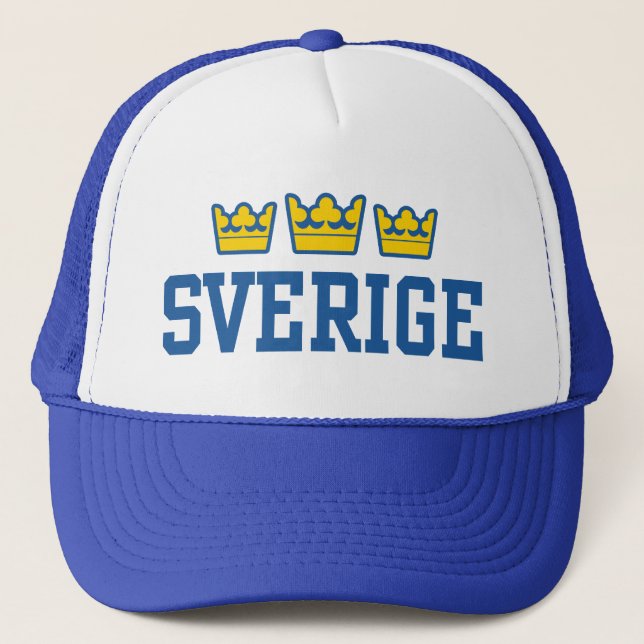 Sverige Trucker Hat (Front)