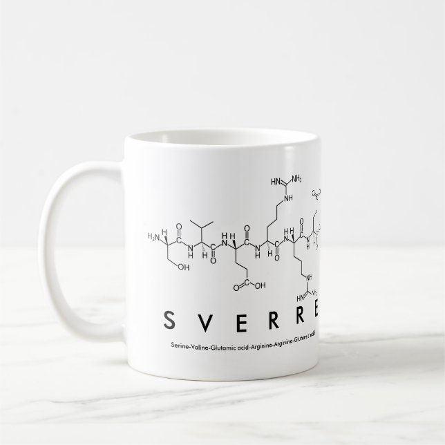 Sverre peptide name mug (Left)