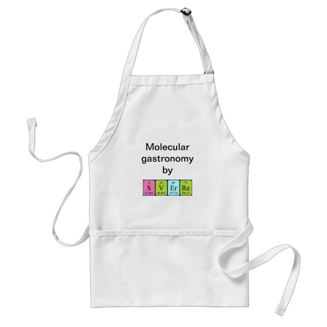 Sverre periodic table name apron (Front)