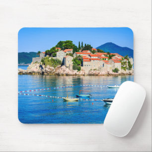 Sveti Stefan Budva Montenegro Mouse Mat