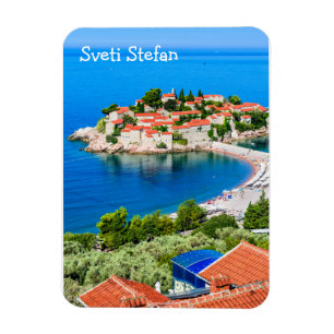 Sveti Stefan island Montenegro Magnet