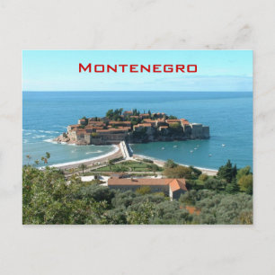 Sveti Stefan Postcard