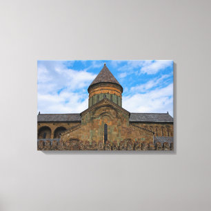Svetistkhoveli monastery Mtskheta Georgia Canvas Print