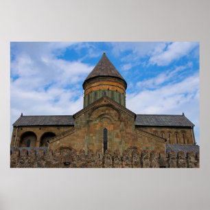 Svetistkhoveli monastery Mtskheta Georgia Poster