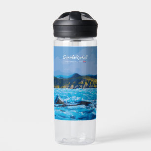 Svínafellsjökull, Iceland - Glacier View CBE Water Bottle