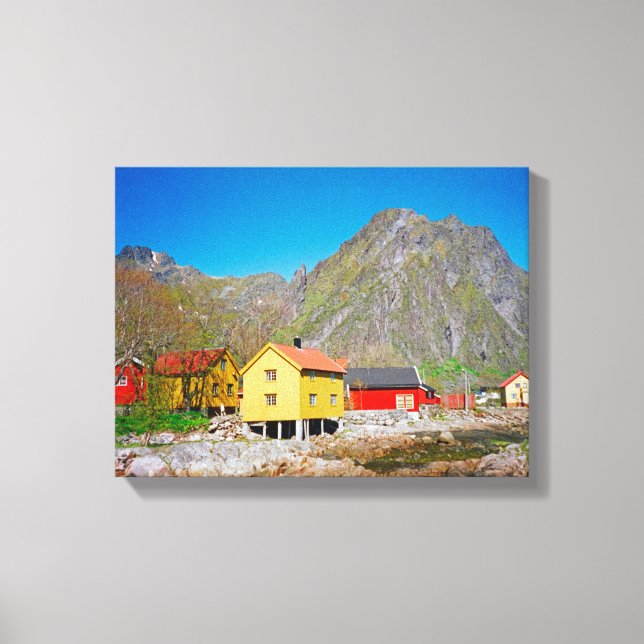 Svolvaer, Norway Canvas Print (Front)