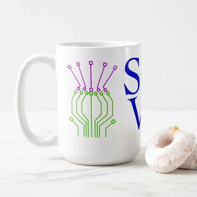 SVPB Logo Coffee Mug (With Donut)