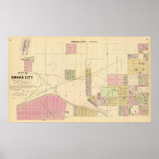 SW Omaha, Nebraska Poster (Front)