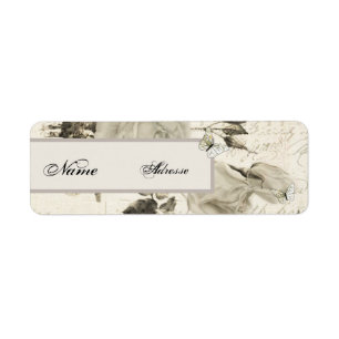 SW roses and butterflies