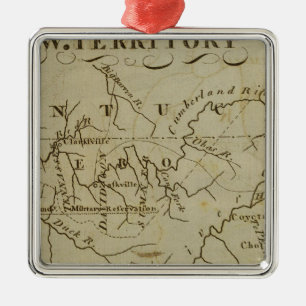SW Territory Metal Tree Decoration