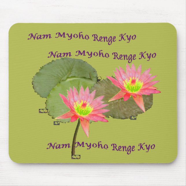 SWAAJ NMRK Two Lotus Mousepad (Front)