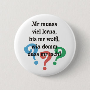 Swabian socialism 6 cm round badge