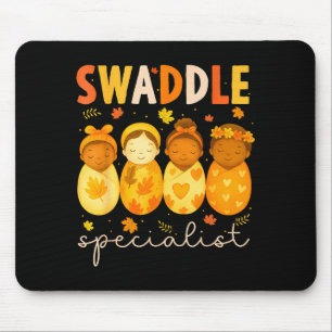 Swaddle Specialist Cute Newborn Nurse Baby Mother Mouse Mat