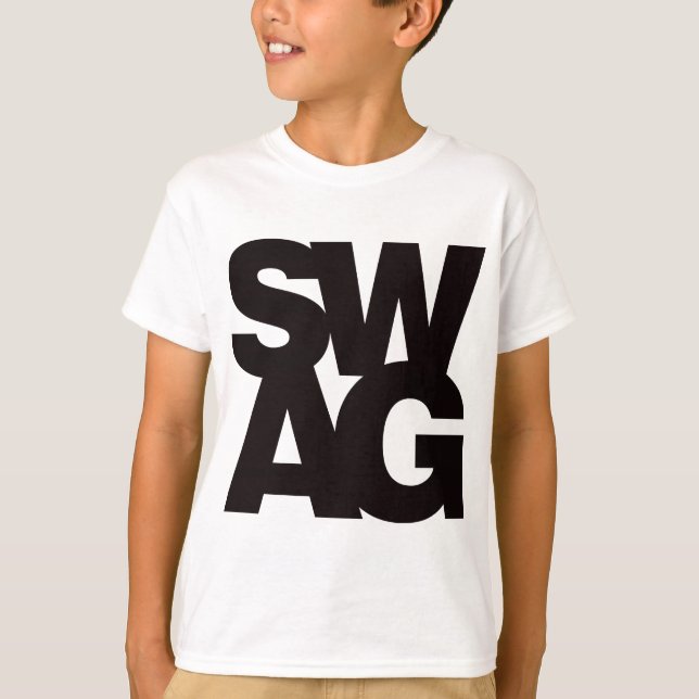 Swag - Black T-Shirt (Front)