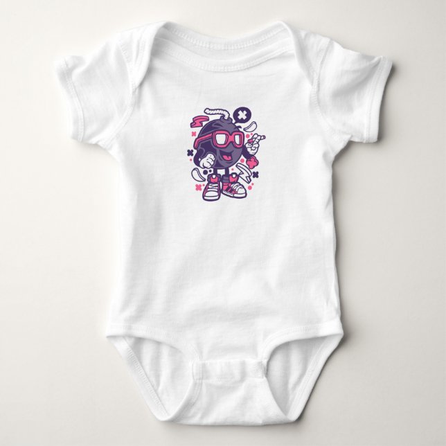 Swag Bomb Baby Bodysuit (Front)