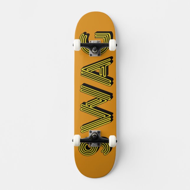 SWAG custom skateboard (Front)
