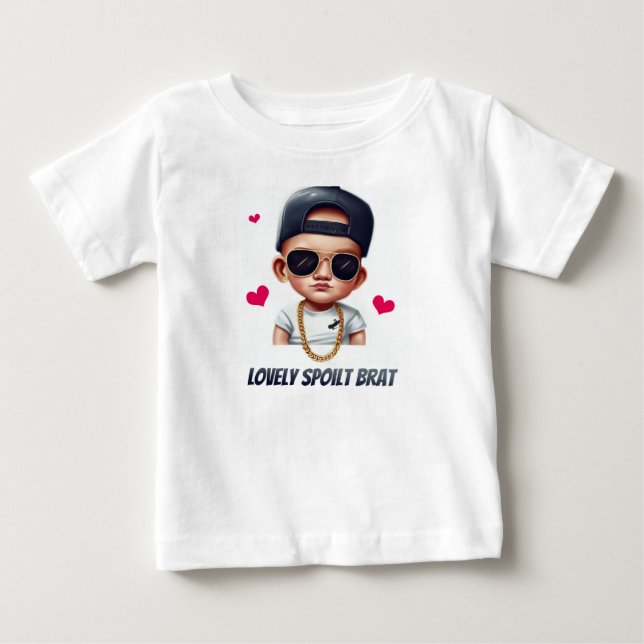 Swag King Junior Baby T-Shirt (Front)
