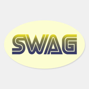 Swag Oval Sticker