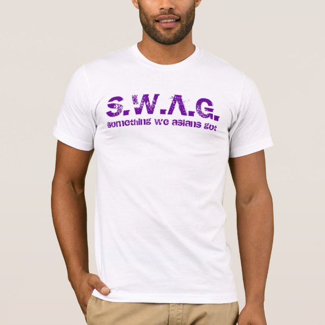 SWAG: we asians T-Shirt (Front)