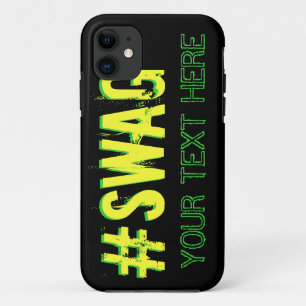 SWAG with customisable text iPhone 11 Case