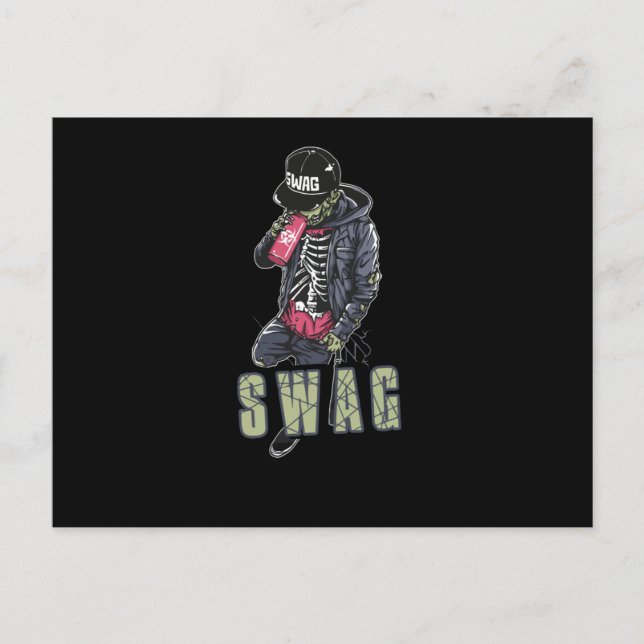 Swag zombie postcard (Front)