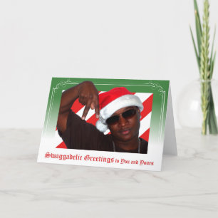 Swaggadelic Greetings Holiday Card