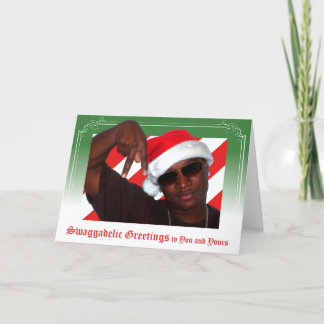 Swaggadelic Greetings Holiday Card