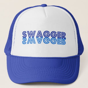 Swagger in Blue Trucker Hat