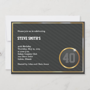 Swagger Party Invitation