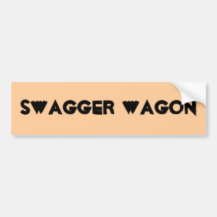SWAGGER WAGON BUMPER STICKER