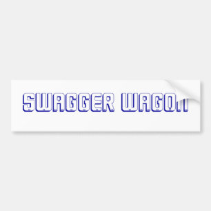 SWAGGER WAGON BUMPER STICKER
