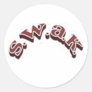 SWAK sticker