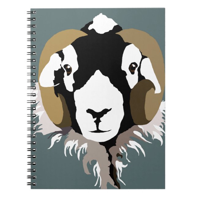 Swaledale Sheep Notebook (Front)